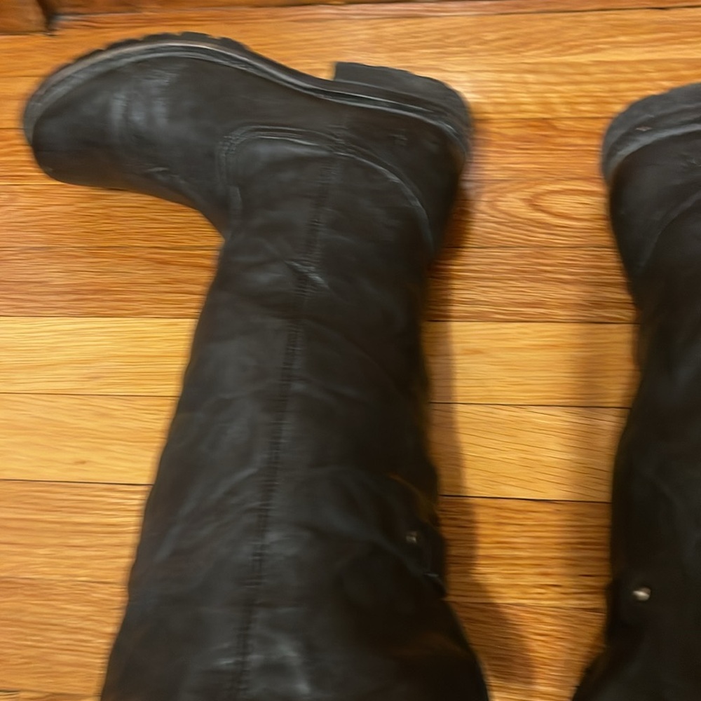 Frye shearing/ fleeces winter tall  riding boots womens size 9.5B - Picture 7 of 14